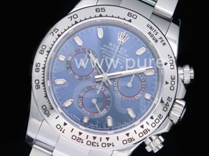 로렉스 데이토나 116509 블루 다이얼 | Daytona 116509 SS Noob 1_1 Best Edition 904L SS Case and Bracelet Blue Dial SA4130 V3