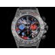 로렉스 데이토나 카본 베젤 블랙블루 다이얼 | Daytona DIW Carbon OMF Best Edition Pepsi Black_Blue_Red Dial on Black Nylon Strap A4130