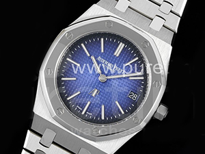 오데마피게 로얄오크 39mm 블루 다이얼 | Royal Oak 39mm 15202IP SS ZF 1:1 Best Edition Blue Textured Dial on SS Bracelet A2121