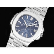 파텍필립 노틸러스 5711 블루 다이얼 | Nautilus 5711 40th Anniversary PPF 1:1 Best Edition Blue Textured Dial on SS Bracelet 324CS V4