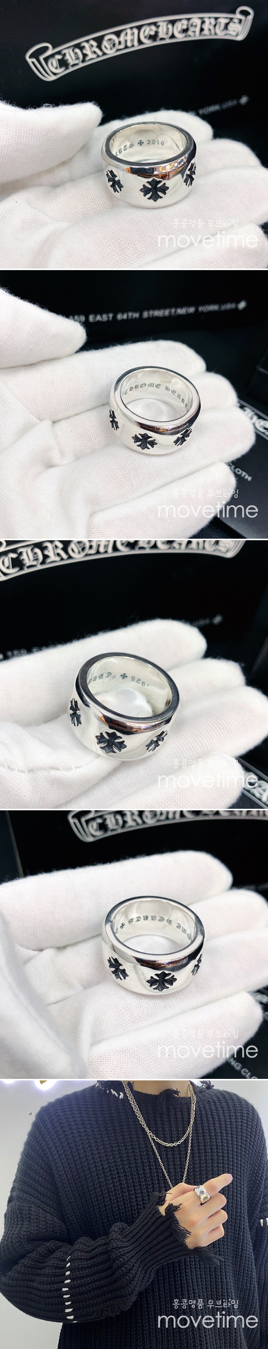 크롬하츠 2022 남여공용 반지 AC434.CR2