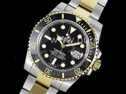 로렉스 서브마리너 116613 옐로우골드 블랙 다이얼 | Submariner 116613 LN SS/YG Black Ceramic 904L Steel JDF 1:1 Best Edition VR3135