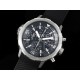 아이더블유씨 아쿠아타이머 크로노 블랙 다이얼 | Aquatimer Chrono IW3768 SS NSF 1:1 Best Edition Black Dial on Black Rubber Strap A7750