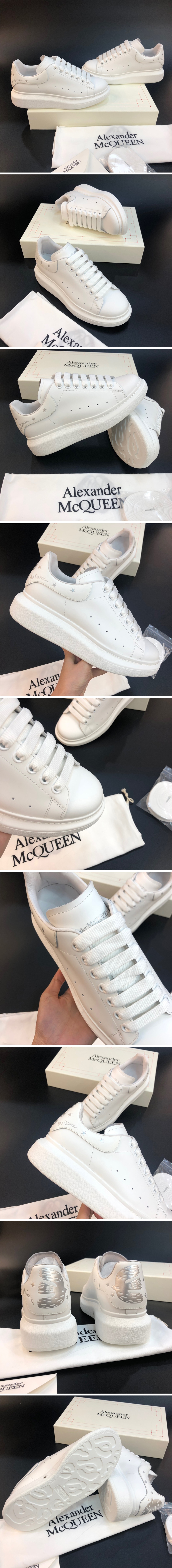 [Alexander McQueen] 알렉산더 맥퀸 22ss 화이트 스니커즈 운동화 SE429, PMD, 홍콩명품신발커플,남여,무브타임,구매대행