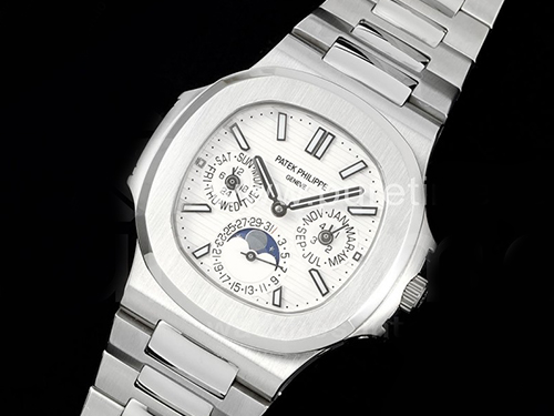 [PATEK PHILIPPE] 파텍필립 노틸러스 5740 데이데이트 화이트 다이얼, 홍콩명품시계,무브타임,남자명품,홍콩명품,손목시계,스테인레스스틸,메탈시계