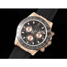 [ROLEX] 로렉스 데이토나 116515 로즈골드 블랙 다이얼, 홍콩명품시계,무브타임,남자명품,홍콩명품,손목시계,고무밴드,라버스트랩