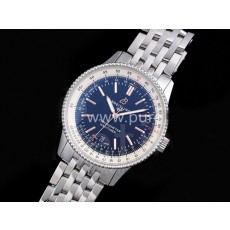 [BREITLING] 브라이틀링 네비타이머 41mm 스테인레스 스틸 블랙 다이얼, 홍콩명품시계,남자워치,손목시계,메탈스트랩