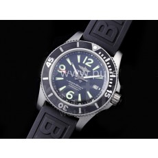 [BREITLING] 브라이틀링 슈퍼오션 오토매틱 44mm 블랙 다이얼, 홍콩명품시계,남자워치,손목시계,라버스트랩