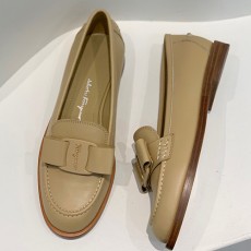 [FERRAGAMO] 페레가모 22SS 여자여성 플랫 로퍼 구두 슈즈 베이지 WM416, ALW, 홍콩명품,무브타임,여성,여자명품쇼핑몰