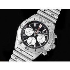 [BREITLING] 브라이틀링 크로노맷 B01 42mm 블랙 다이얼, 홍콩명품시계,남자워치,손목시계,메탈,스트랩