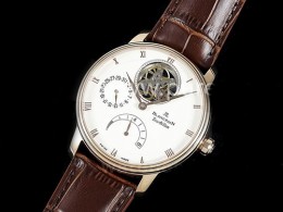 [BLANCPAIN] 블랑팡 빌레레 투어빌론 로즈골드 파워리저브 화이트 다이얼, 홍콩명품시계,워치,남자명품시계,가죽스트랩