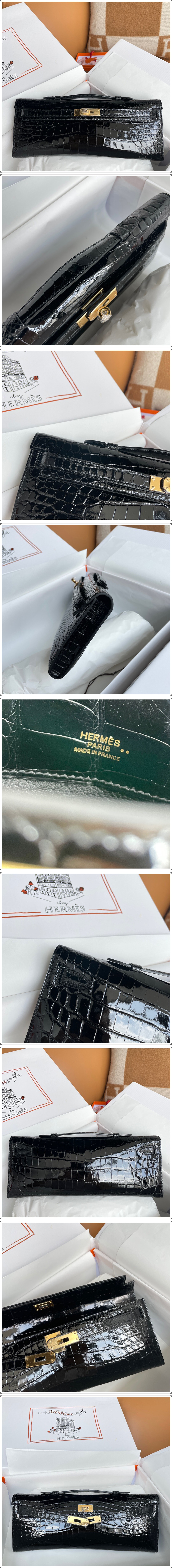 [홍콩명품,HERMES] 에르메스 커트 악어가죽 금장버클, 블랙, BDA, 명품가방,최신,22SS,여자가방,미러급,레플리카,무브타임,직구쇼핑몰