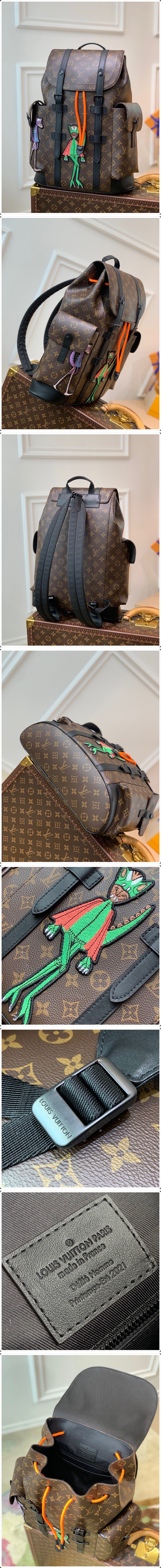 [홍콩명품,LOUIS VUITTON] 루이비통 모노그램 크리스토퍼 연예인 백팩 M45617, BDA, 홍콩명품가방,최신,22SS,남자가방,미러급,레플리카,무브타임,직구쇼핑몰