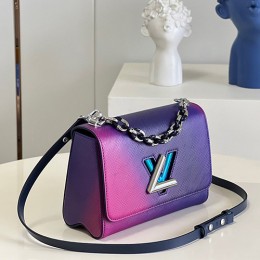 [홍콩명품.Louis Vuitton] 루이비통 트위스트 여성용 블루 그라데이션 숄더백 M59896, 홍콩명품가방,최신,22SS,여자가방,미러급,레플리카,무브타임,직구쇼핑몰