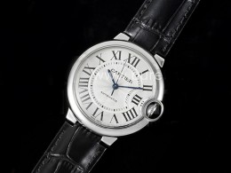 [홍콩명품시계.CARTIER] 까르띠에 발롱블루 36mm 화이트 다이얼, 무브타임,남자명품시계,워치,중년남자,SA,명품시계