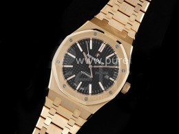 [홍콩명품시계.AUDEMARS PIGUET] 오데마피게 로얄오크 41mm 15400 로즈골드 블랙 다이얼, 남자명품시계,워치,중년남자,SA,명품시계,메탈시계