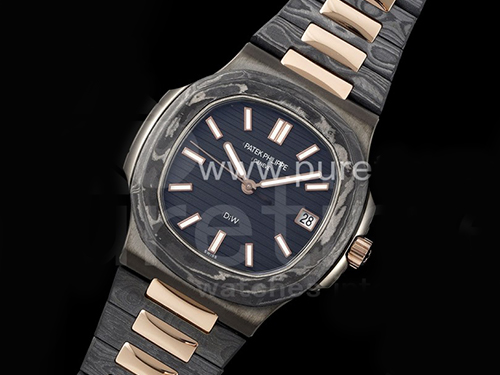 [홍콩명품시계.PATEK PHILIPPE] 파텍필립 노틸러스 5711 블랙카본 40mm 블랙/로즈골드 브레이슬릿, 무브타임,남자명품시계,워치,중년남자,SA,명품시계