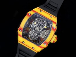 [홍콩명품시계.RICHARD MILLE] 리차드밀레 RM027-3 리얼 투어빌론 오렌지 카본 베젤 스켈레톤 다이얼, 남자명품시계,워치,중년남자,SA,명품시계,손목시계