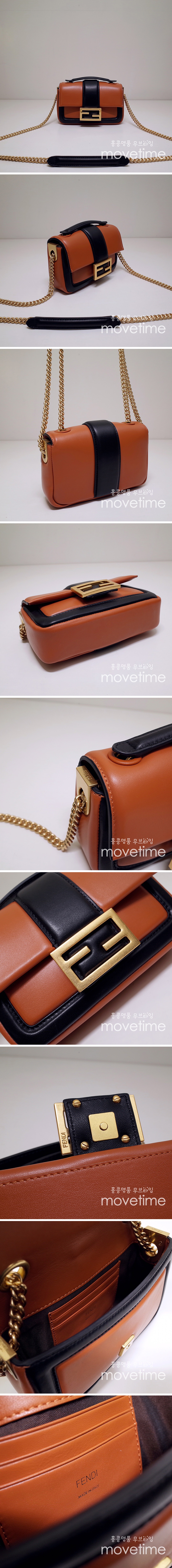 [홍콩명품,FENDI] 펜디 미니 바게트 체인 숄더백 8BS045ACNZF1C6X, BGM512, MD,홍콩명품가방,손목가방,크로스백,핸드백,구매대행,무브타임