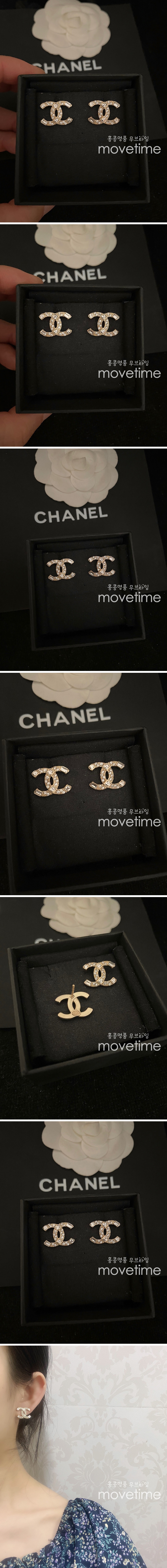 [홍콩명품.CHANEL] 샤넬 22SS CC 로고 이어링 귀걸이 골드, ET479, NNT, 홍콩명품쇼핑몰,무브타임,악세사리,잡화,생활용품