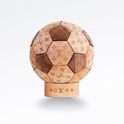 [홍콩명품.LOUIS VUITTON] 루이비통 22SS 모노그램 카타르 월드컵 기념 WOODEN FOOTBALL 피규어, ET500, NNT, 홍콩명품쇼핑몰,무브타임,악세사리,잡화,생활용품