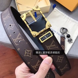 [홍콩명품.LOUIS VUITTON] 루이비통 23SS 클래식 모노그램 남성 벨트 38MM(키링 증정), BT5456, 3.8cm, X1, GU3, 명품쇼핑몰,의류,무브타임사이트,인터넷쇼핑몰,남자명품,해외직구