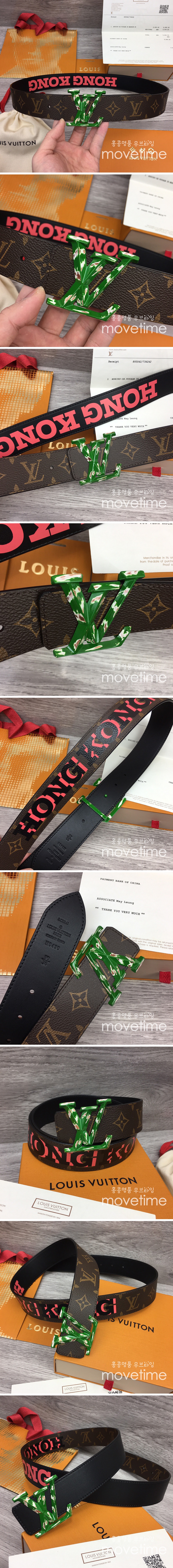 [홍콩명품.LOUIS VUITTON] 루이비통 23SS 모노그램 시티 프린트 벨트 40MM, BT558, 4.0cm, X1, MR, 명품쇼핑몰,의류,무브타임사이트,인터넷쇼핑몰,남자명품,해외직구