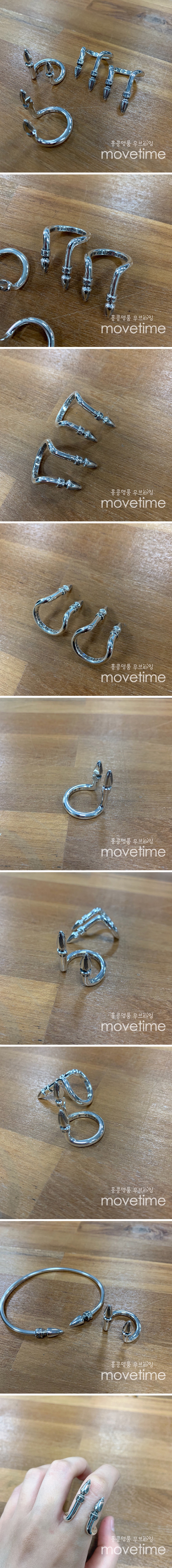 [홍콩명품.Chrome Hearts] 크롬하츠 23SS 925 로고 링 반지, ET672, CR1, 홍콩명품쇼핑몰,무브타임,악세사리,잡화,생활용품