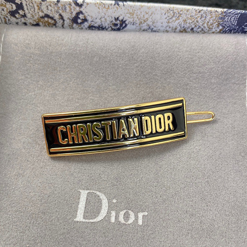 [홍콩명품,Christian Dior] 디올 23SS 금장 로고 머리 핀, ET758, 홍콩명품쇼핑몰,무브타임,악세사리,잡화,생활용품