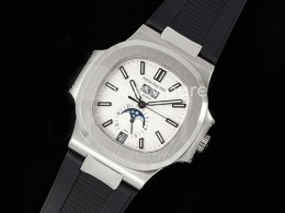 [홍콩명품시계.PATEK PHILIPPE] 파텍필립 노틸러스 5726 데이데이트 문페이즈 화이트 다이얼, 무브타임,남자명품시계,워치,중년남자,SA,명품시계