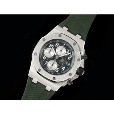 [홍콩명품시계.AUDEMARS PIGUET] 오데마피게 로얄오크 오프쇼어 42mm 크로노 그린 다이얼, 명품시계,워치,해외배송,명품직구,중년남자,SA,명품시계,고무밴드