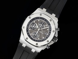 [홍콩명품시계.AUDEMARS PIGUET] 오데마피게 로얄오크 오프쇼어 42mm 크로노 그레이 다이얼, 명품시계,워치,해외배송,명품직구,중년남자,SA,명품시계,고무밴드