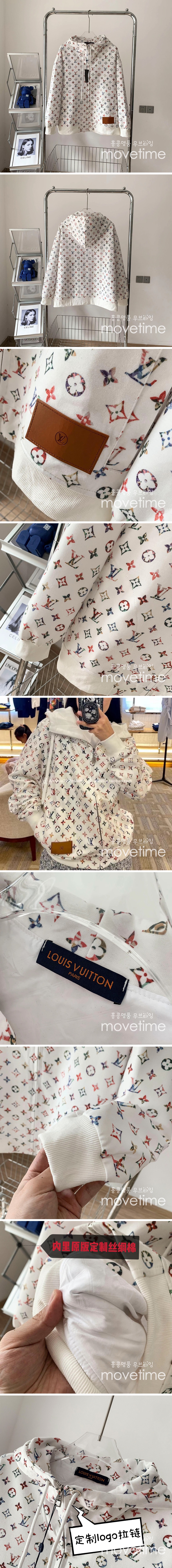 [홍콩명품.LOUIS VUITTON] 루이비통 23SS 빈티지플라워 모노그램 집업 후디, BM4305, TOP, 온라인명품쇼핑몰,의류,무브타임사이트,인터넷쇼핑몰,해외직구로고