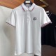 [홍콩명품.MONCLER] 몽클레어 23SS 로고 카라 반팔 티셔츠 (2컬러), BM4457, AGG, 온라인명품쇼핑몰,의류,무브타임사이트,인터넷쇼핑몰,해외직구