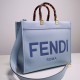 [홍콩명품,FENDI] 펜디 23SS 선샤인 미디엄 쇼퍼백 (스카이블루), BGM1118, MD, 홍콩명품가방,손목가방,크로스백,핸드백,구매대행,무브타임