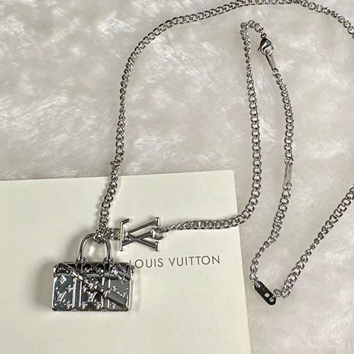 [홍콩명품.LOUIS VUITTON] 루이비통 23SS LV 아이콘즈 실버 목걸이, ET1061, AGG, 홍콩명품쇼핑몰,무브타임,악세사리,잡화,생활용품