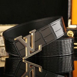 [홍콩명품.LOUIS VUITTON] 루이비통 23SS LV로고 악어가죽 벨트 38MM (2컬러), BT615, 3.8cm, X1, BRB, 명품레플리카,명품쇼핑몰,의류,무브타임사이트,인터넷쇼핑몰,남자명품,해외직구