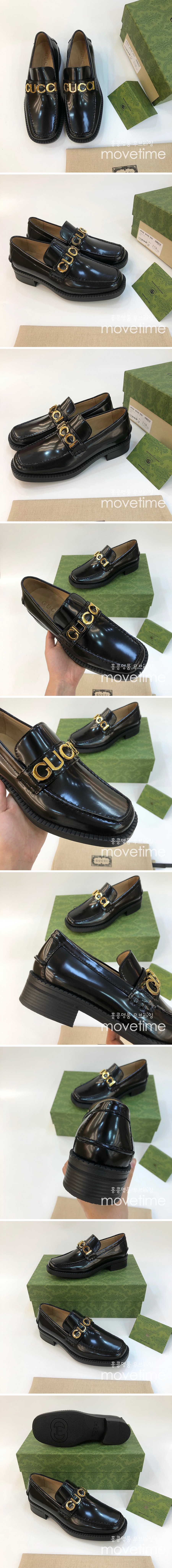 [홍콩명품.Gucci] 구찌 23SS 로고 레더 남성 로퍼 구두 699644 1000, SE1349, PMD, 무브타임사이트,인터넷명품쇼핑몰,남자명품,슈즈,신발