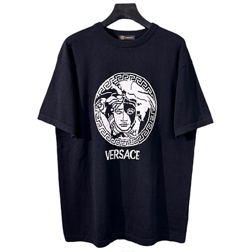 [홍콩명품.VERSACE] 베르사체 23SS 로고 반팔 티셔츠, BM5311, JU, 온라인명품쇼핑몰,의류,무브타임사이트,인터넷쇼핑몰,해외직구