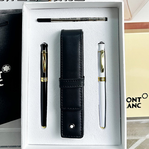 [홍콩명품,MONTBLANC] 몽블랑 23SS 선물용 싸인 펜 블랙&화이트 세트, ET1094, JX, 홍콩명품쇼핑몰,무브타임,악세사리,잡화,생활용품