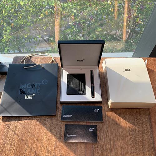 [홍콩명품,MONTBLANC] 몽블랑 23SS 선물용 싸인 펜 카드 지갑 세트, ET1100, JX, 홍콩명품쇼핑몰,무브타임,악세사리,잡화,생활용품