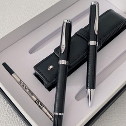 [홍콩명품,MONTBLANC] 몽블랑 23SS 선물용 싸인 펜 더블 세트 (블랙), ET1103, JX, 홍콩명품쇼핑몰,무브타임,악세사리,잡화,생활용품