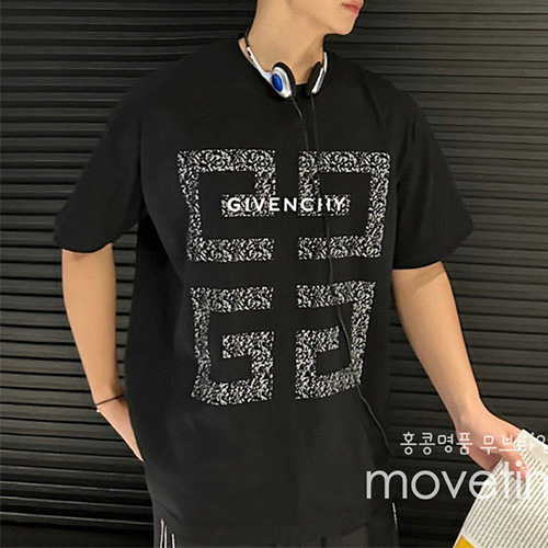 [홍콩명품.GIVENCHY] 지방시 23SS 로고 프린트 반팔 티셔츠 (2컬러), BM5548, TOP, 온라인명품쇼핑몰,의류,무브타임사이트,인터넷쇼핑몰,해외직구