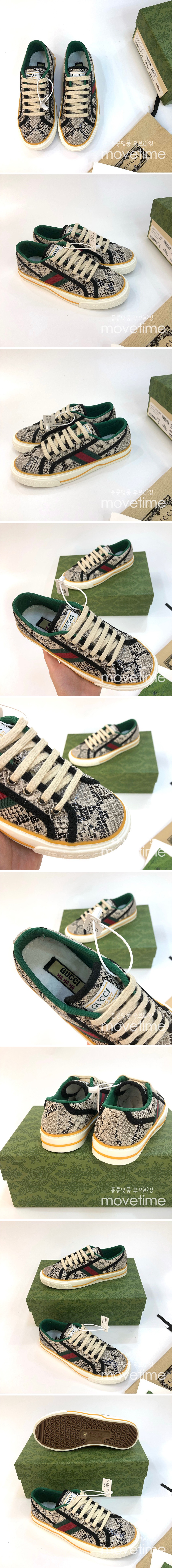 [홍콩명품.Gucci] 구찌 23SS 1977 테니스 스네이크 스니커즈 717592A, SE1421, PMD, 무브타임사이트,인터넷명품쇼핑몰,남자명품,슈즈,신발