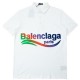 [홍콩명품.BALENCIAGA] 발렌시아가 23SS 레인보우 웨이브로고 폴로 반팔 티셔츠 (2컬러), BM5690, TOP, 명품쇼핑몰,의류,무브타임사이트,인터넷쇼핑몰,해외직구