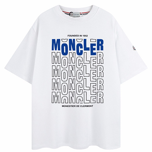 [홍콩명품.MONCLER] 몽클레어 23SS 로고 그래픽 프린트 반팔 티셔츠 (2컬러), BM6601, BR, 홍콩명품쇼핑몰,인터넷명품,온라인명품사이트,해외명품,해외직구