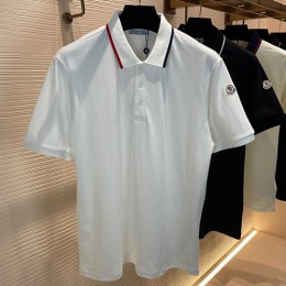 [홍콩명품.MONCLER] 몽클레어 23SS 로고 카라 폴로 반팔 티셔츠 (2컬러), BM6709, AGG, 홍콩명품쇼핑몰,인터넷명품,온라인명품사이트,해외명품,해외직구