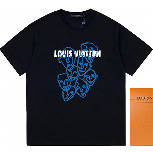 [홍콩명품.LOUIS VUITTON] 루이비통 23SS 로고 그래픽 프린트 반팔 티셔츠 (2컬러), BM7019, MF, 온라인명품쇼핑몰,남자명품의류,인터넷쇼핑몰,해외직구