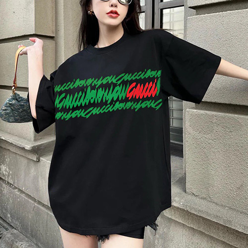 [홍콩명품.Gucci] 구찌 23SS 로고 그래픽 프린트 반팔 티셔츠 (2컬러), BM7427, GG, 온라인명품쇼핑몰,남자명품의류,인터넷쇼핑몰,해외직구