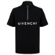 [홍콩명품.GIVENCHY] 지방시 23SS 로고 하프 지퍼 폴로 반팔 티셔츠 (블랙), BM7556, JU, 온라인명품쇼핑몰,남자명품의류,인터넷쇼핑몰,해외직구